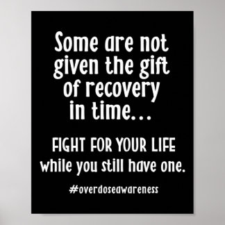 過剰摂取認識度中毒回復T ポスター