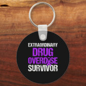 過剰摂取認識度戦士サバイバー24 キーホルダー (正面)