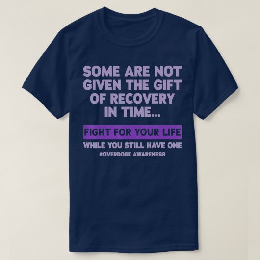 過剰摂取認識度日 Tシャツ (デザイン正面)
