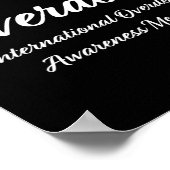 過剰摂取認識度月 ポスター (角)