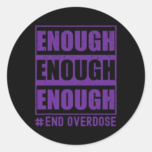 過剰摂取認識度過剰摂取 ラウンドシール (正面)