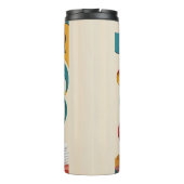 過労 – レトロ女性イラストレーション タンブラー (裏面)