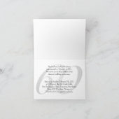 過去および現在のダイヤモンド記念日の招待状 招待状 (内部)