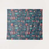 過去からのブラスト： 80の技術 タペストリー (正面(横))