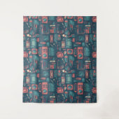 過去からのブラスト： 80の技術 タペストリー (正面)