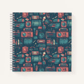 過去からのブラスト： 80の技術 ノートブック (正面)