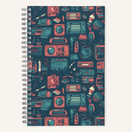 過去からのブラスト： 80の技術 ノートブック (正面)