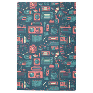 過去からのブラスト： 80の技術 メタルプリント