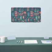 過去からのブラスト： 80の技術 横断幕 (トレードショー)