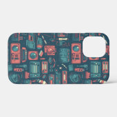 過去からのブラスト： 80の技術 Case-Mate iPhoneケース (裏面 (横))