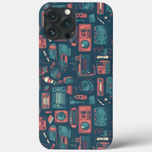 過去からのブラスト: 80の技術 Case-Mate iPhoneケース (裏面)