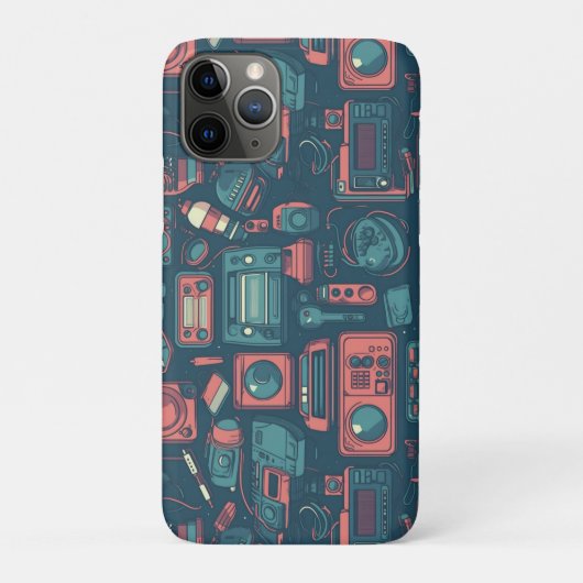 過去からのブラスト: 80の技術 Case-Mate iPhoneケース (裏)