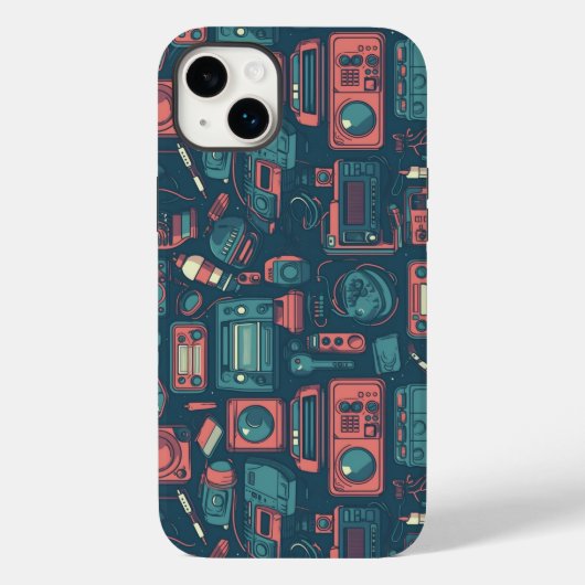 過去からのブラスト： 80の技術 Case-Mate iPhoneケース (裏面)