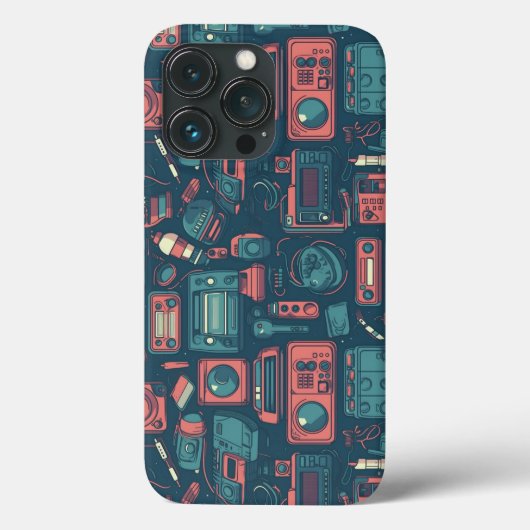 過去からのブラスト： 80の技術 Case-Mate iPhoneケース (裏面)