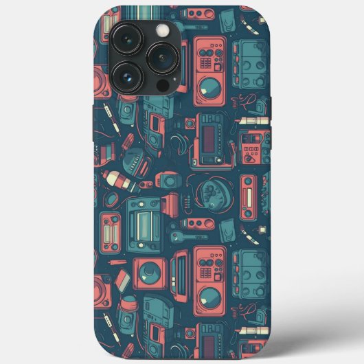 過去からのブラスト： 80の技術 Case-Mate iPhoneケース (裏面)