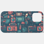 過去からのブラスト： 80の技術 Case-Mate iPhoneケース (裏面 (横))