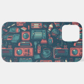 過去からのブラスト： 80の技術 iPhoneケース (裏面横)