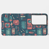 過去からのブラスト： 80の技術 SAMSUNG GALAXYケース (裏面横)