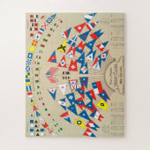 過去と現在のヨットクラブNew England 1887 through ジグソーパズル (縦)