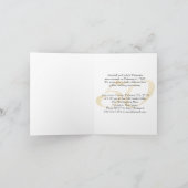 過去と現在 ゴールデンアニバーサリーのご招待 招待状 (内部)