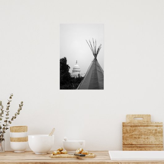 過去と現在 ポスター (キッチン)