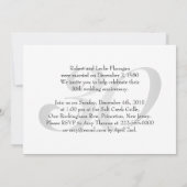 過去と現在 30周年招待状 招待状 (裏面)