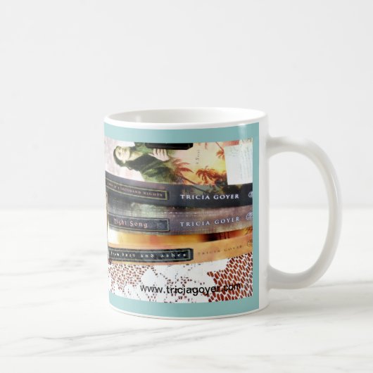 過去に名誉を与えて下さい、未来のマグを包含して下さい コーヒーマグカップ (右)