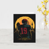 過去のインスパイア未来を祝う女性が黒塗り カード (黄色い花)