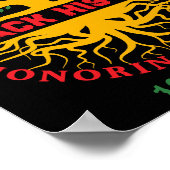 過去のインスパイア黒史の月のポスターを称える ポスター (角)