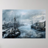 過去のエコー：ビクトリアン魚釣りライフ ポスター (正面)