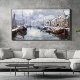 過去のエコー：ビクトリアン魚釣りライフ ポスター