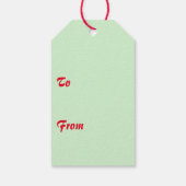 過去のクリスマスギフトタグ ギフトタグ (裏面)