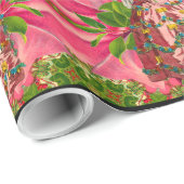 過去のビクトリア時代の人からのかわいらしい視野 ラッピングペーパー (ロールコーナー)