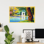 "過去のポータル"ゴールデンゲートパーク ポスター (ホームオフィス)