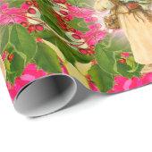 過去の古いサビクトリアンンタ30インチx 6' ラッピングペーパー (ロールコーナー)