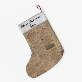 過去の広告 NY 1856 スモールクリスマスストッキング