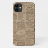 過去の広告 NY 1856 iPhone / iPadケース Case-Mate iPhoneケース (裏面)