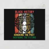 過去の未インスパイア来の黒い歴史を尊ぶ ポストカード (正面)