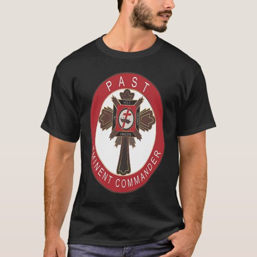過去の著名な指揮官Knights TemplarヨークライトM Tシャツ (正面)