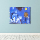 「過去の風景」ポール・クレー キャンバスプリント (インサイチュ (ウッドフロア))