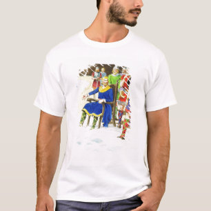 「過去へののぞき見からのCanute (c.995-1035)王 Tシャツ