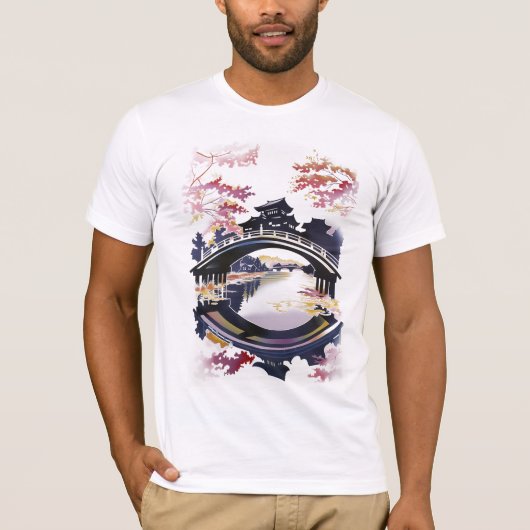 過去への橋 Tシャツ (正面)