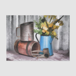 過去へ見ること 薄葉紙