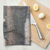 過去を守ること キッチンタオル (四つ折り)