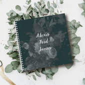 [過去を振り返るグレー]ヴィンテージアート ノートブック