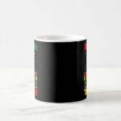 過去を称え、信じて達成し、成功する コーヒーマグカップ (中央)