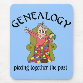 過去を繋ぎ合せること マウスパッド