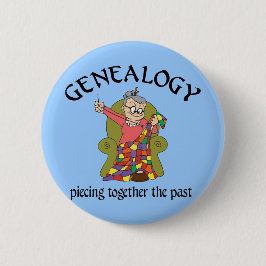 過去を繋ぎ合せること 缶バッジ