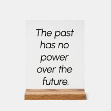 過去アクリル標識