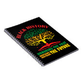 過去インスパイアの未来の黒史を讃える ノートブック (右側)